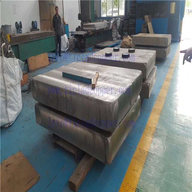 Titanium Clad Copper Wire/ Copper Bimetallic Explosive Welding Clad Metal Plate