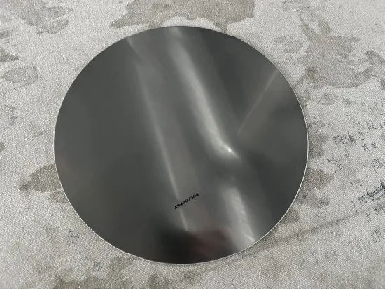 China Manufacture High Quality Stainless Steel 304 316 1050 430 Triply Clad Circle Metal Material for Cookware