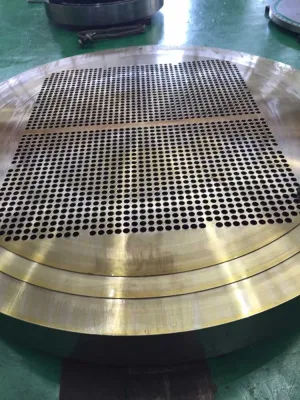 Copper Aluminum Explosion Welding/Bonded Metal Clad/Cladding/Cladded Tube Sheets Baffles Support Plates Tube Plates Tubesheets